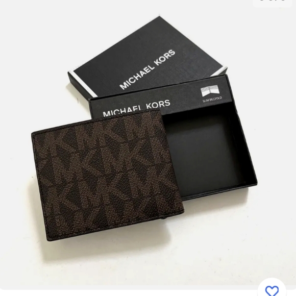 Michael kors men's bifold Wallet with gift box - Picture 2 of 6